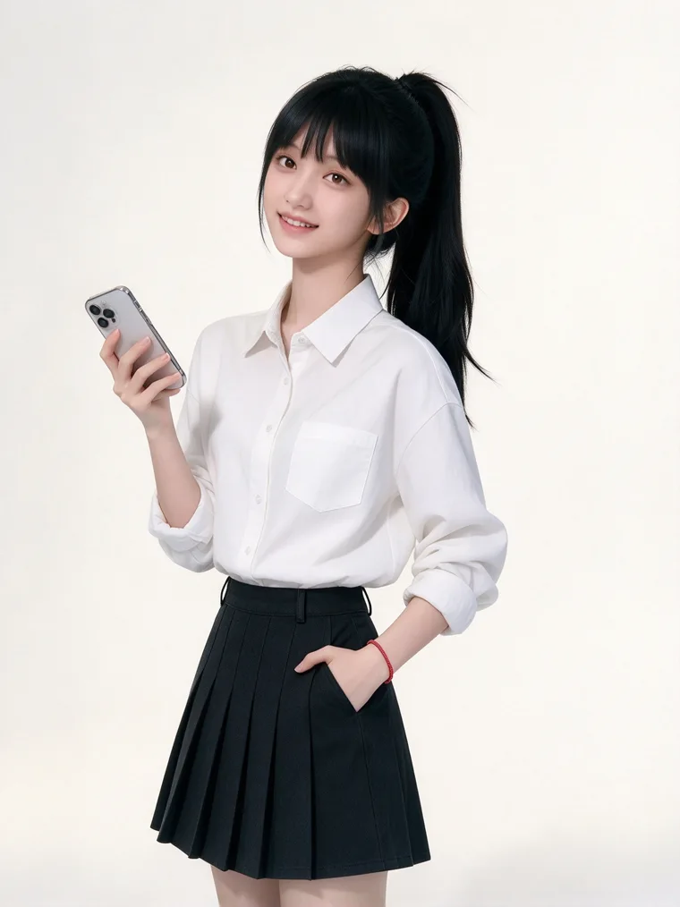 棚拍 · 高马尾